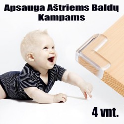 Apsauga Aštriems Baldų Kampams, 4 vnt. Apsauga Aštriems Baldų Kampams, 4 vnt.