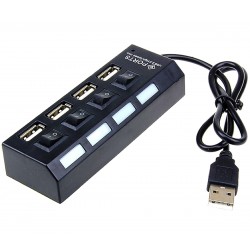 4 X USB Šakotuvas