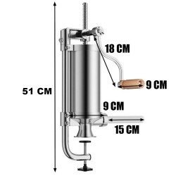 Dešrų kimštuvas 4.5 kg. Dešrų kimštuvas 4.5 kg.