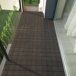 Terasų plytelės, 4vnt. (RUDA)