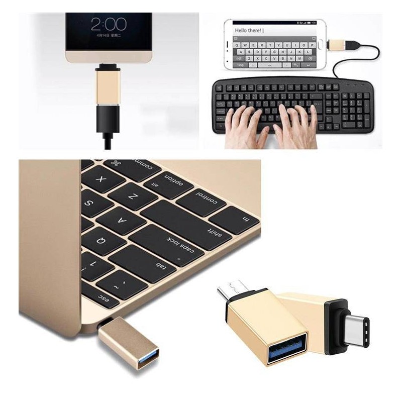 TYPE-C USB adapteris XLINE