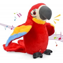Pliušinė kalbanti papūga -atkartojanti garsus
