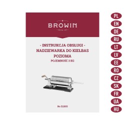 Horizontalus dešrelių kimštuvas 3 kg