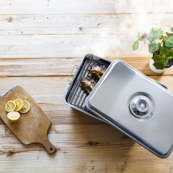Lauko stalo rūkykla XL Lauko stalo rūkykla XL