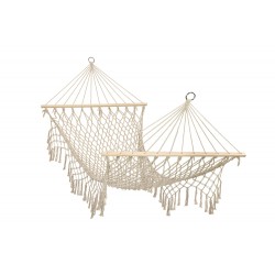 Boho stiliaus sodo hamakas