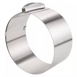 Metalinė torto formavimo juosta – 16–30 cm Metalinė torto formavimo juosta – 16–30 cm