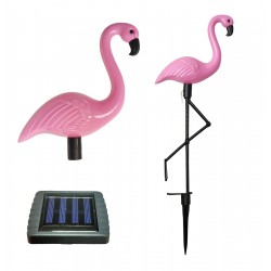 LED saulės sodo lempos – flamingas
