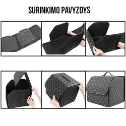 XL automobilio daiktadėžė XL automobilio daiktadėžė
