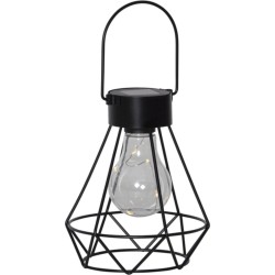 Saulės energija įkraunama LED lempa „Edison“