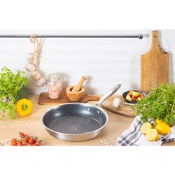 Nerūdijančio plieno keptuvė OSFE 316, 30 cm