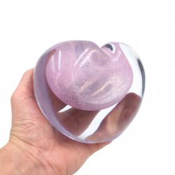 Stiklinė vaza – 14×12×17 cm | Forma Lumo kolekcija Stiklinė vaza – 14×12×17 cm | Forma Lumo kolekcija