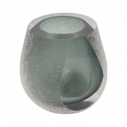 Stiklinė vaza – 18×16.5×17 cm Stiklinė vaza – 18×16.5×17 cm