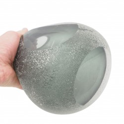 Stiklinė vaza – 18×16.5×17 cm Stiklinė vaza – 18×16.5×17 cm