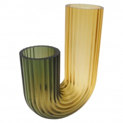 Stiklinė vaza 21×9×30 cm Stiklinė vaza 21×9×30 cm