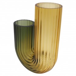 Stiklinė vaza 21×9×30 cm Stiklinė vaza 21×9×30 cm