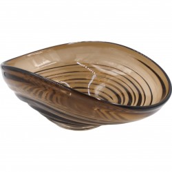 Elegantiška 36x26x14 cm stiklo lėkštė