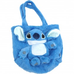 Minkštas pliušinis krepšys su Stitch personažu Minkštas pliušinis krepšys su Stitch personažu