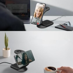 Telefono ir laikrodžio belaidis įkroviklis Telefono ir laikrodžio belaidis įkroviklis