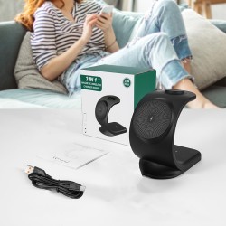 Telefono ir laikrodžio belaidis įkroviklis Telefono ir laikrodžio belaidis įkroviklis