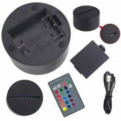 LED naktinė lempa futbolininko formos