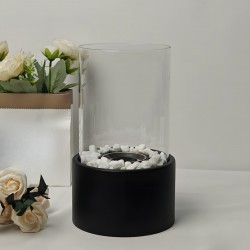 Laisvai pastatomas biokuro židinys Laisvai pastatomas biokuro židinys