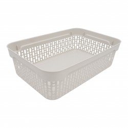 Plastikinė dėžė su dangčiu 40×30×13 cm BALTA Plastikinė dėžė su dangčiu 40×30×13 cm BALTA