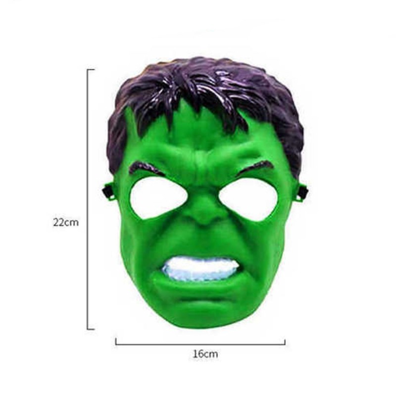 Vaikų kaukė „Hulk“ – 22 x 16 cm