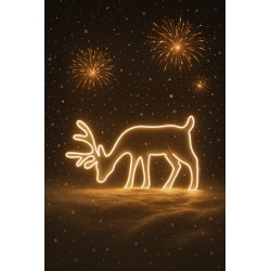 LED neoninis elnias