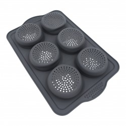 Silikoninė keksiukų kepimo forma (6 vietų) Silikoninė keksiukų kepimo forma (6 vietų)