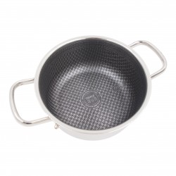 Puodas su dangčiu OSFÉ Tri-Ply, 20 cm, 3 l