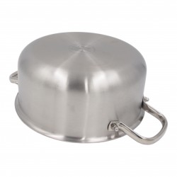 Puodas su dangčiu OSFÉ Tri-Ply, 24 cm, 5 l