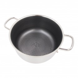 Puodas su dangčiu OSFÉ Tri-Ply, 28 cm, 8 l Puodas su dangčiu OSFÉ Tri-Ply, 28 cm, 8 l