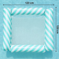 Pripučiamas vandens hamakas / čiužinys su tinkleliu Pripučiamas vandens hamakas / čiužinys su tinkleliu