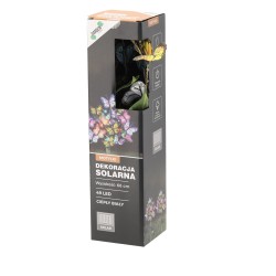 Saulės energija maitinama sodo dekoracija su LED drugeliais, 68 cm Saulės energija maitinama sodo dekoracija su LED drugeliais, 68 cm