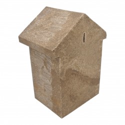 Inkilas zylėms iš polimermedžio su ovalia landa 5 × 3 cm Inkilas zylėms iš polimermedžio su ovalia landa 5 × 3 cm