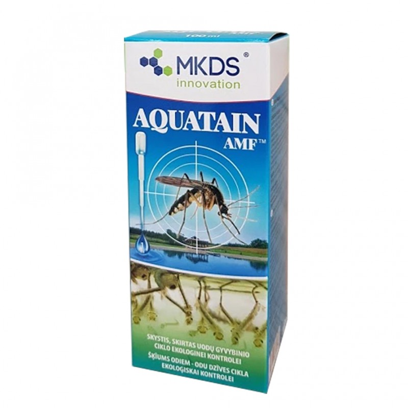 Aquatain AMF skystis tvenkiniams nuo uodų ir mašalų, 100 ml