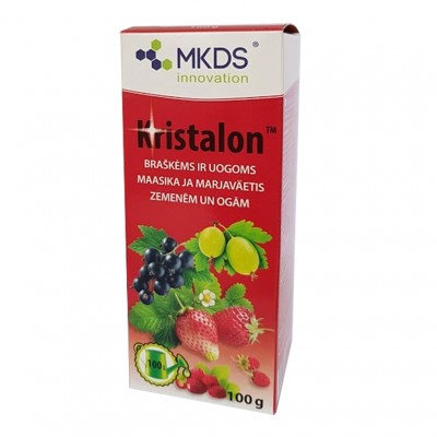 Kristalon raudonas, trąšos braškėms ir uoginiams augalams, 100 g
