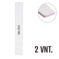 Nagų dildės 100/ 180 grit, 2 vnt.