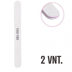 Nagų dildės 100/ 180 grit (2 vnt.)