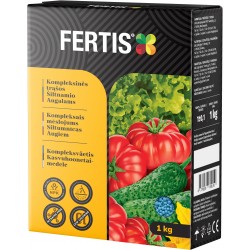 Kompleksinės trąšos Šiltnamio augalams FERTIS, 1kg Kompleksinės trąšos Šiltnamio augalams FERTIS, 1kg