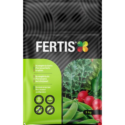 Kompleksinės Pavasarinės trąšos FERTIS , 3kg