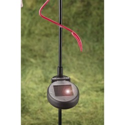 lauko LED lempa „Flamingo“ su saulės baterija (80 cm)