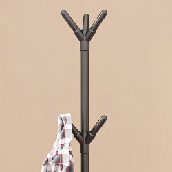 Pastatoma drabužių kabykla su kabliukais (170 cm)