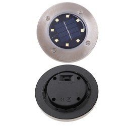 Saulės energija įkraunamos įleidžiamos sodo LED lempos (4 vnt.)