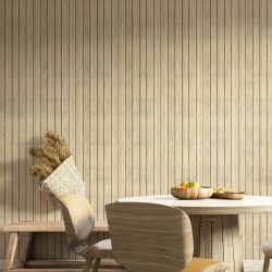 3D dekoratyvinė sienų panelė (lipni) – medžio imitacija 300 x 45 cm