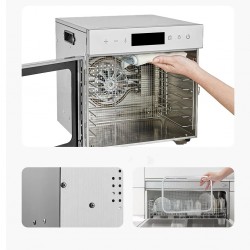 Vaisių ir maisto džiovyklė 400 W, 8 padėklų, nerūdijančio plieno