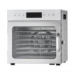 Vaisių ir maisto džiovyklė 400 W, 8 padėklų, nerūdijančio plieno