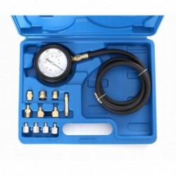 Tepalo slėgio matuoklis su antgaliais 0-500psi 0-35bar