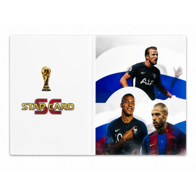 3D albumas / dėklas futbolo...