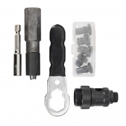 Kniediklio adapteris 3in1 srieginėms kniedėms M3-M12 suktuvui/ gręžtuvui